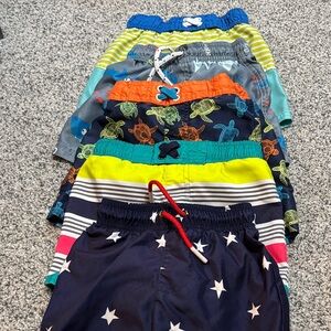 Colorful Boys' Swim Trunks Set-Multiple brands